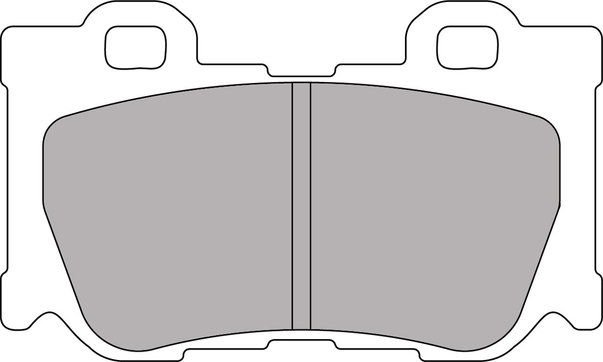 Ferodo Brake Pad Set FCP4173H DS2500