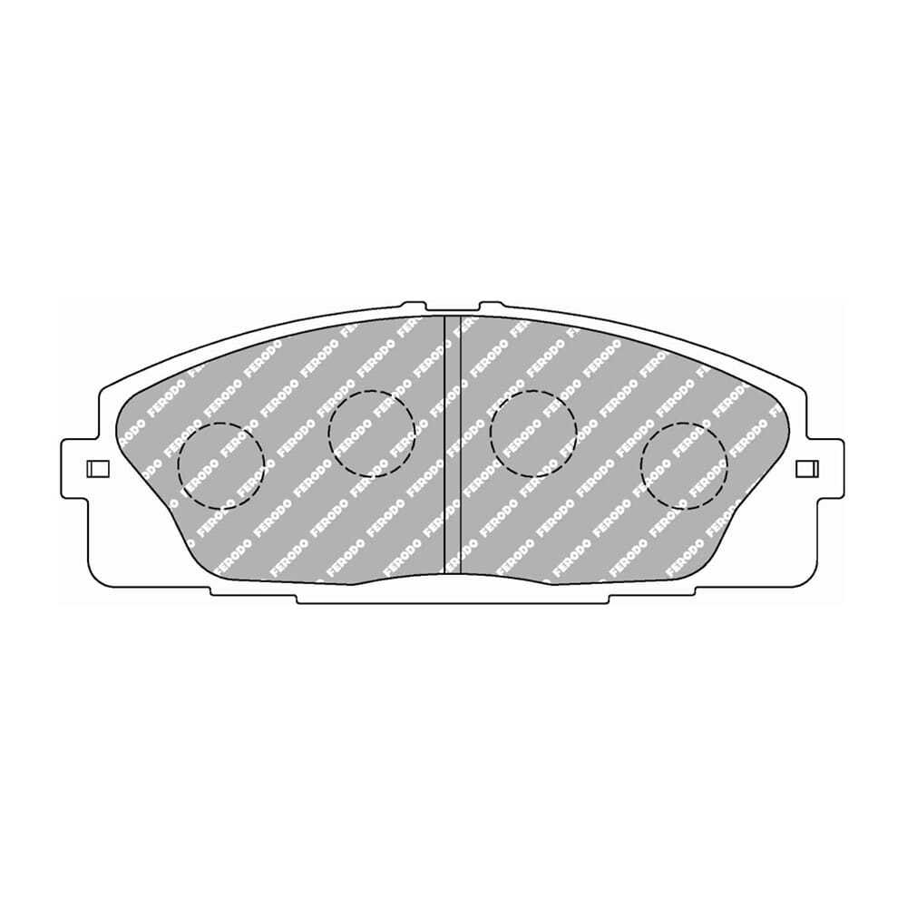 Ferodo Brake Pad Set FCP4327H DS2500