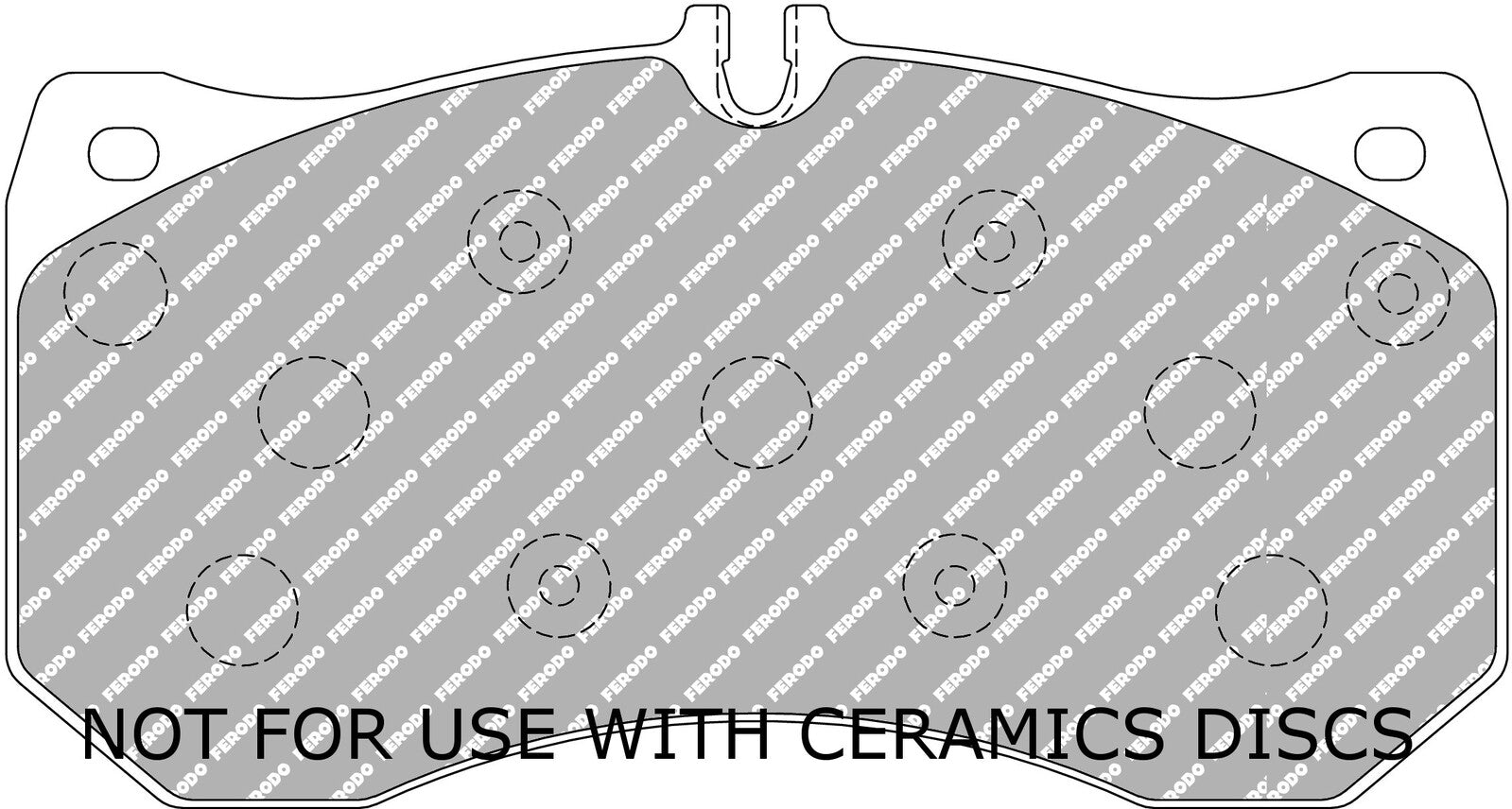 Ferodo Brake Pad Set FCP4466H DS2500
