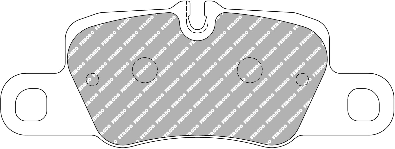 Ferodo Brake Pad Set FCP4713H DS2500