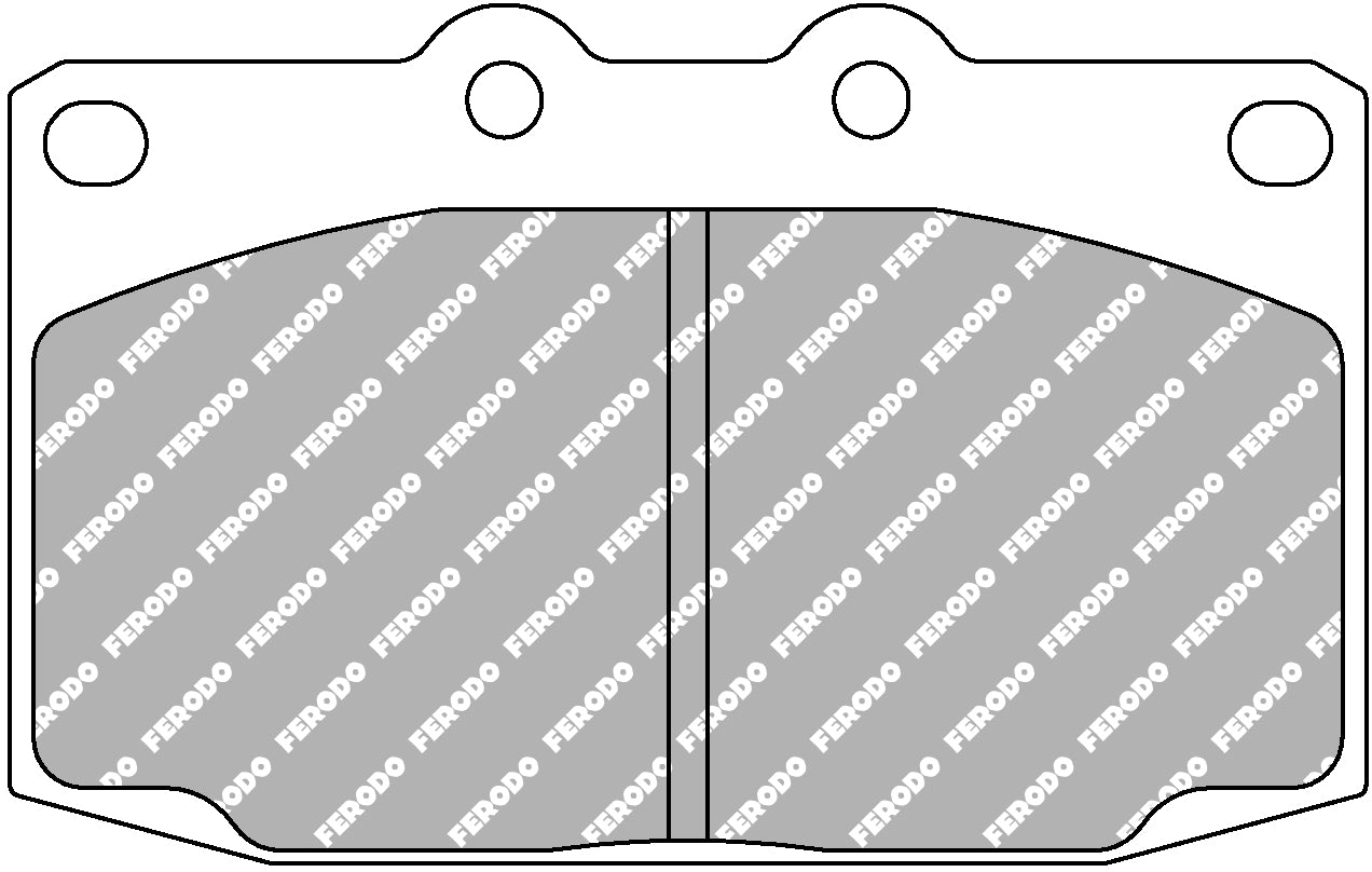 Ferodo Brake Pad Set FCP483R DS3000