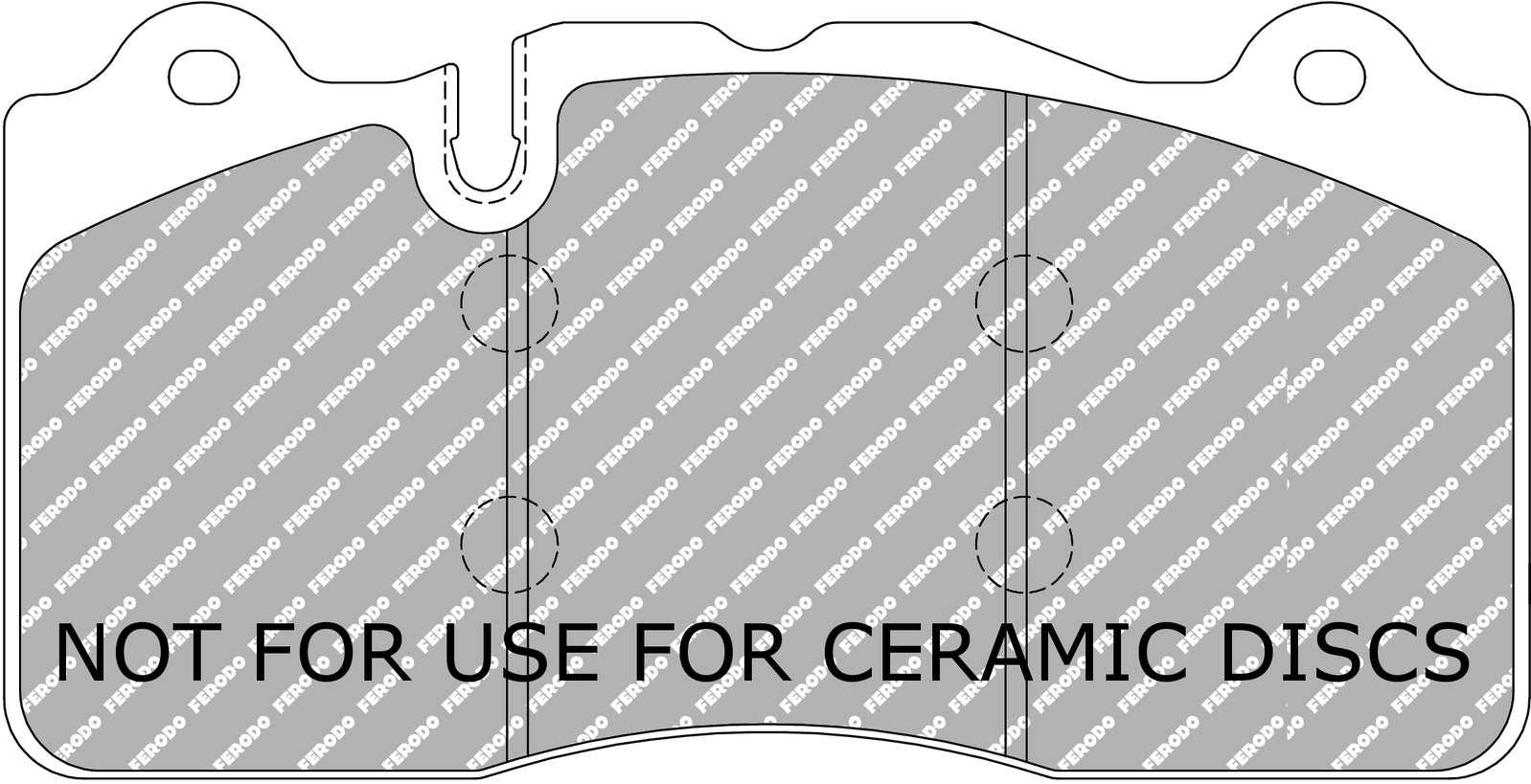 Ferodo Brake Pad Set FCP5030W DS1.11