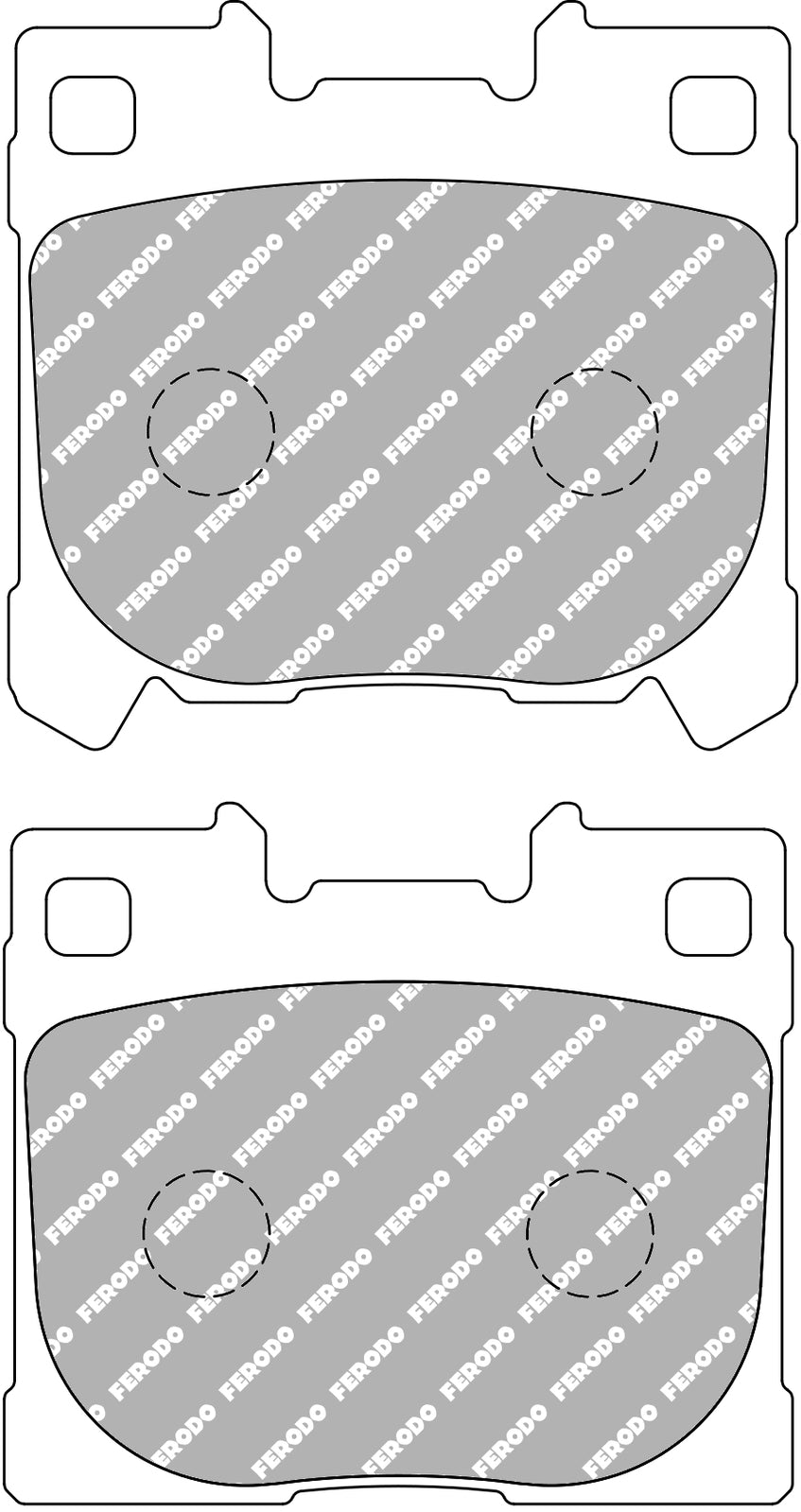 Ferodo Brake Pad Set FCP5262H DS2500