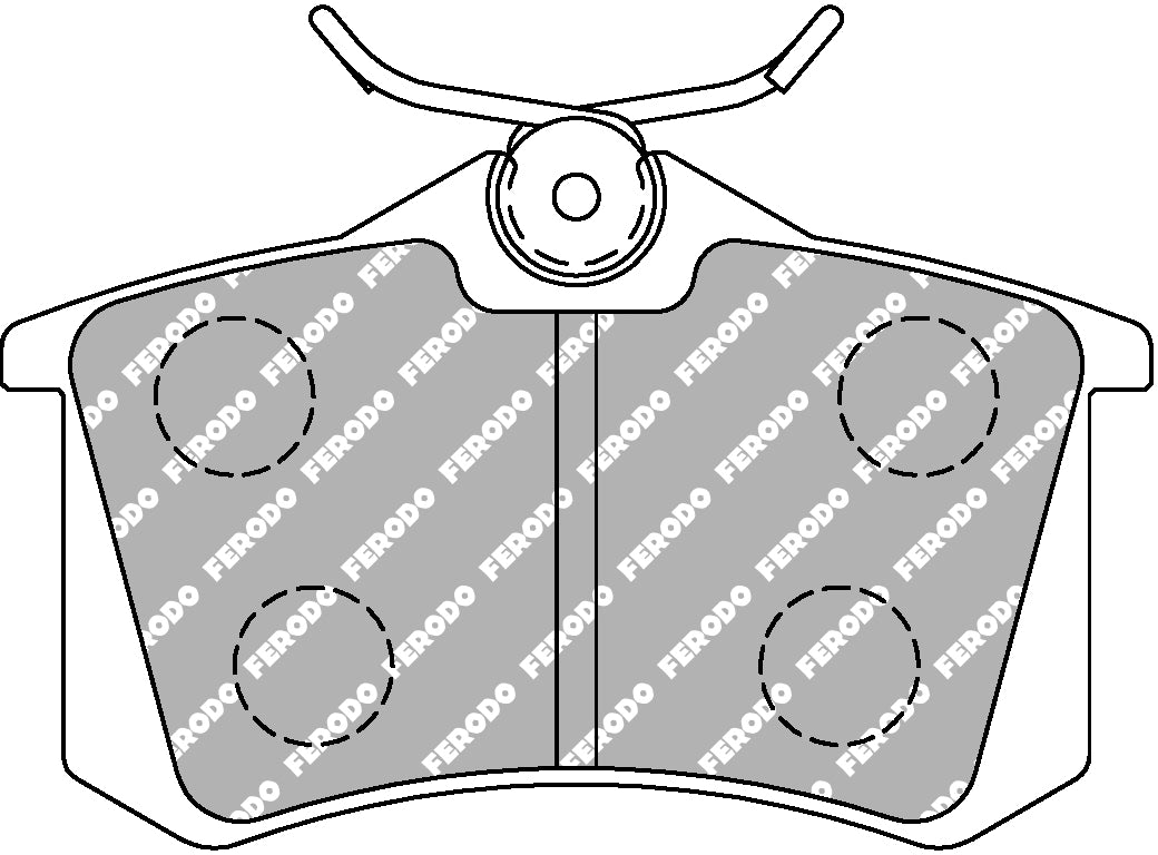 Ferodo Brake Pad Set FCP541R DS3000