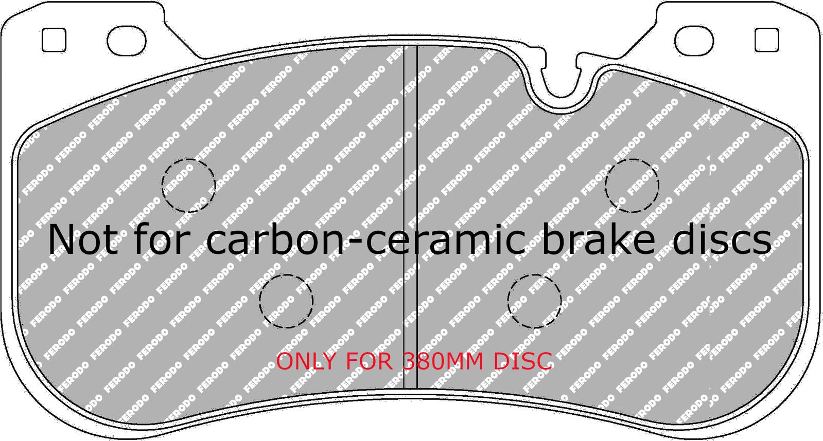 Ferodo Brake Pad Set FCP5546H DS2500