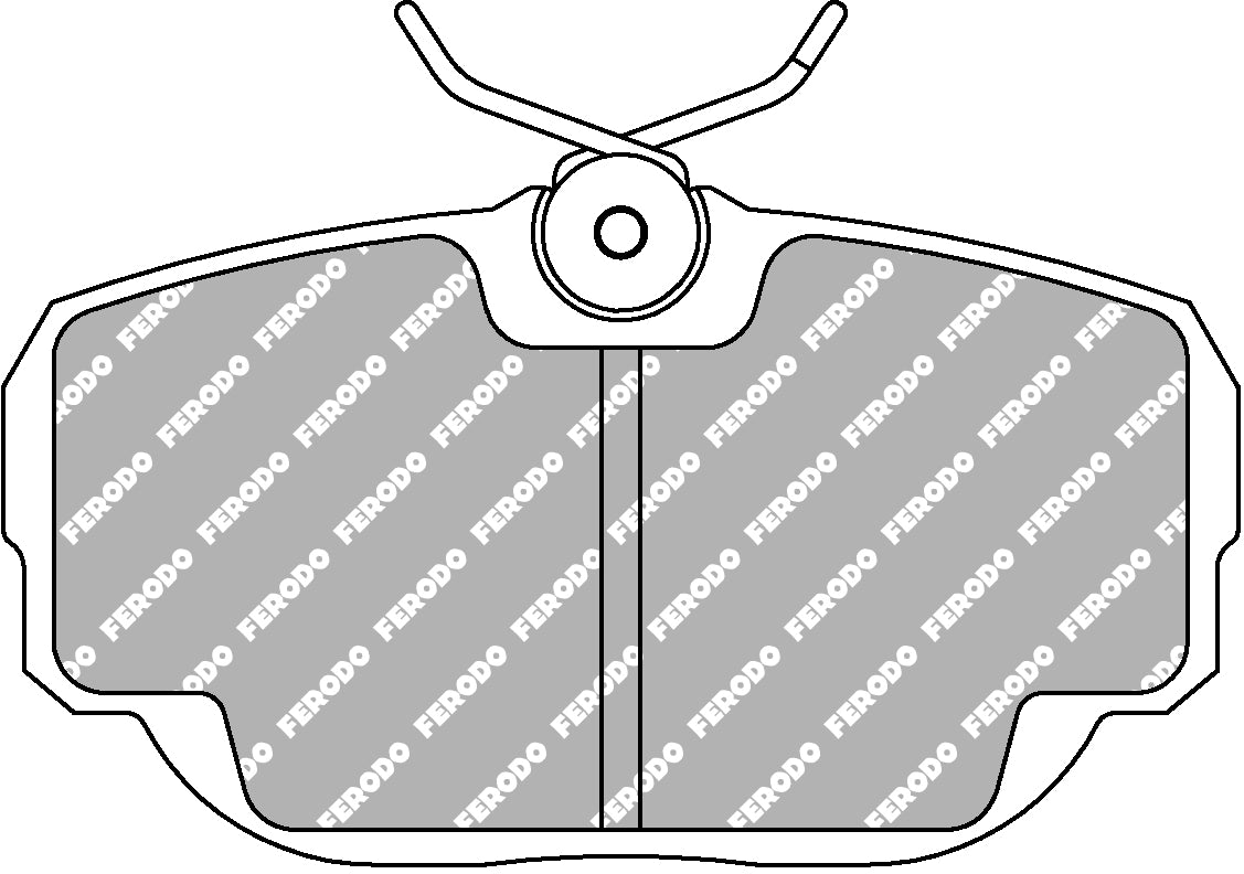 Ferodo Brake Pad Set FCP660R DS3000