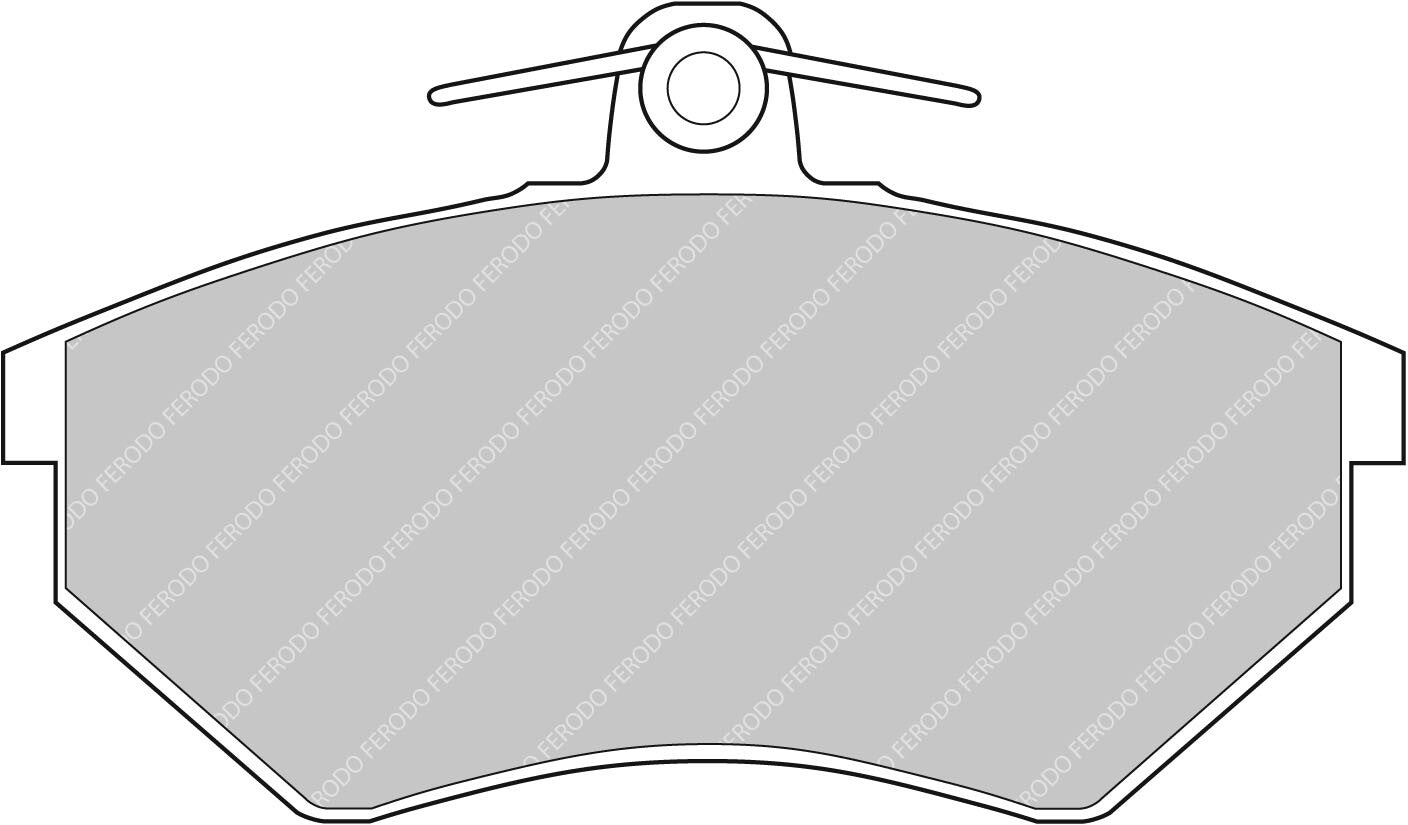 Ferodo Brake Pad Set FCP775H DS2500