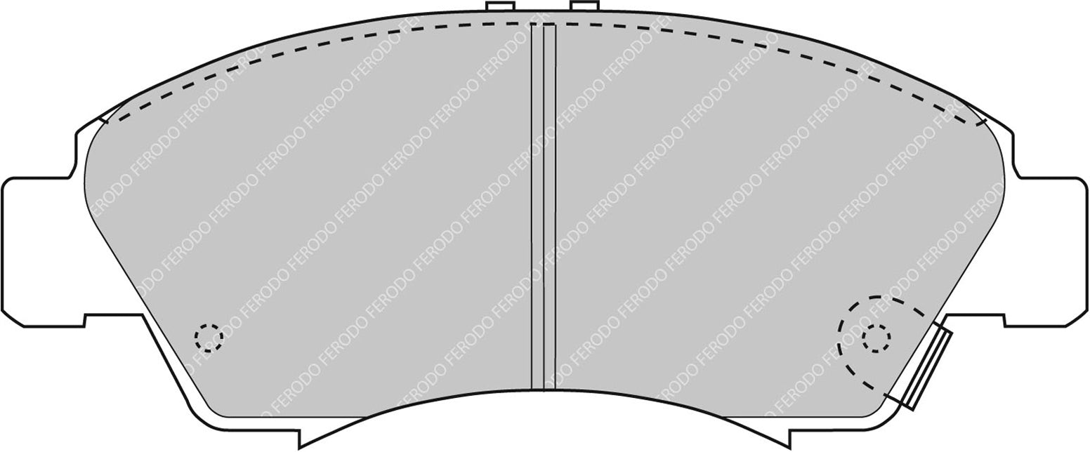 Ferodo Brake Pad Set FCP777H DS2500