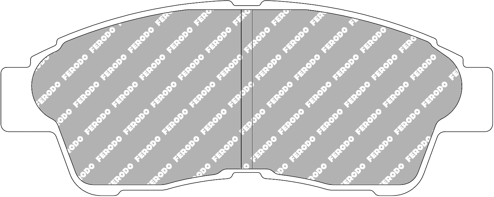 Ferodo Brake Pad Set FCP867H DS2500