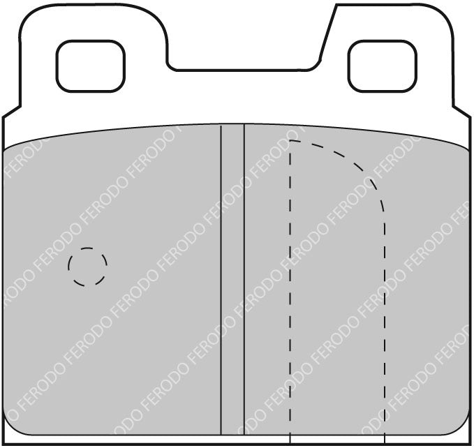 Ferodo Brake Pad Set FCP93H DS2500