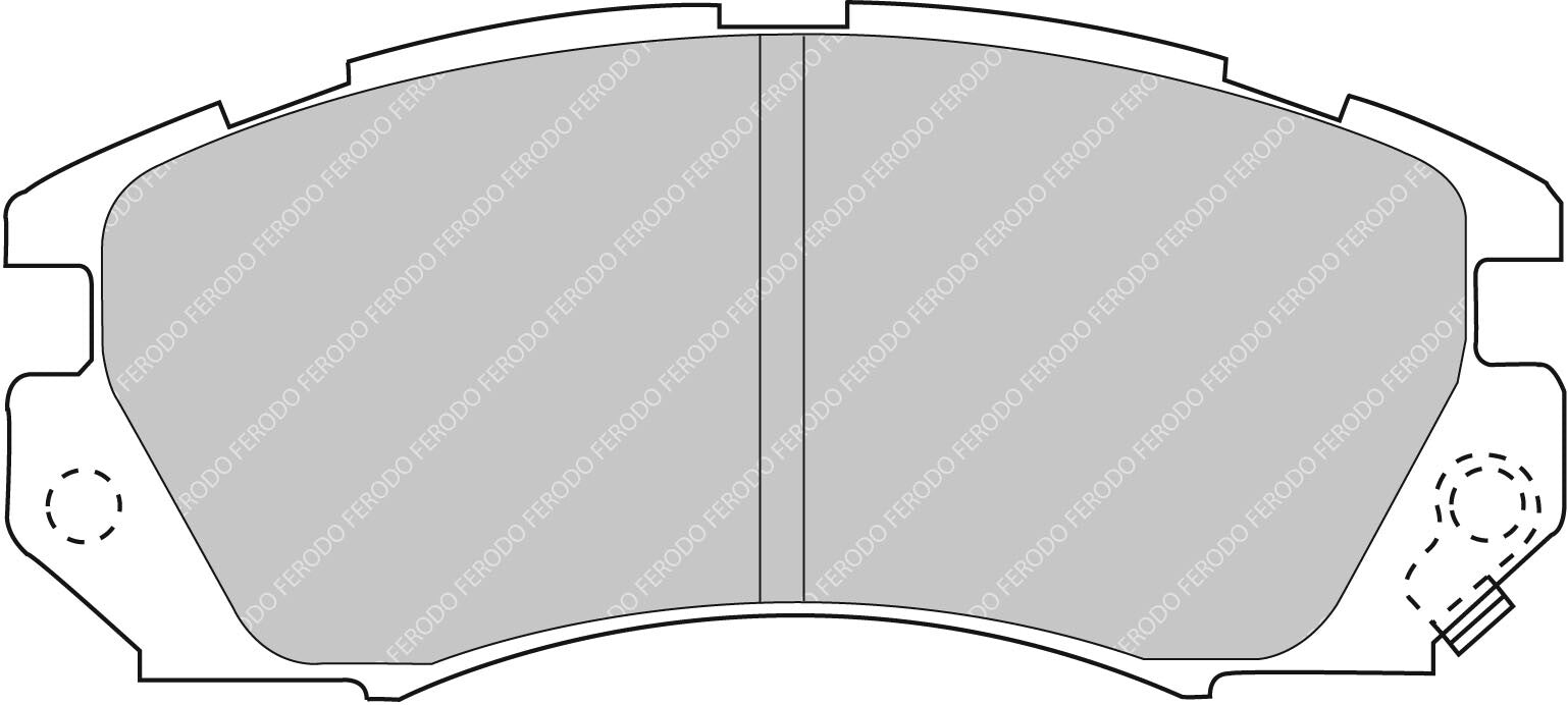 Ferodo Brake Pad Set FCP948H DS2500
