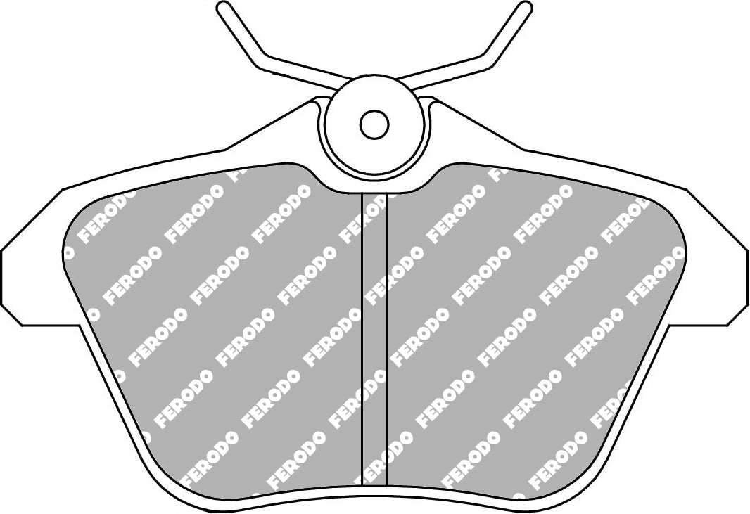 Ferodo Brake Pad Set FCP995H DS2500