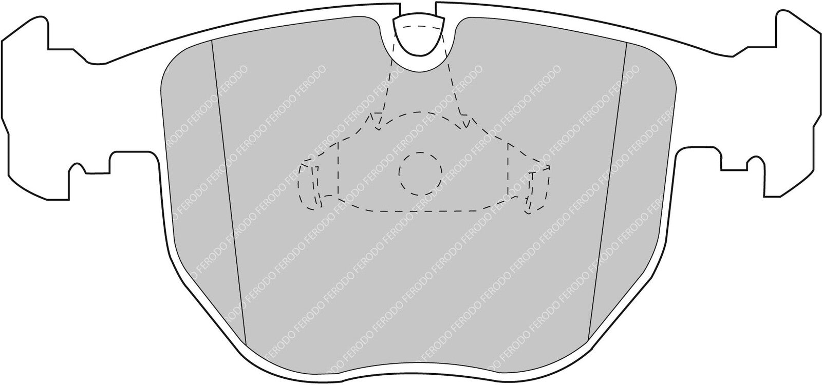 Ferodo Brake Pad Set FCP997H DS2500