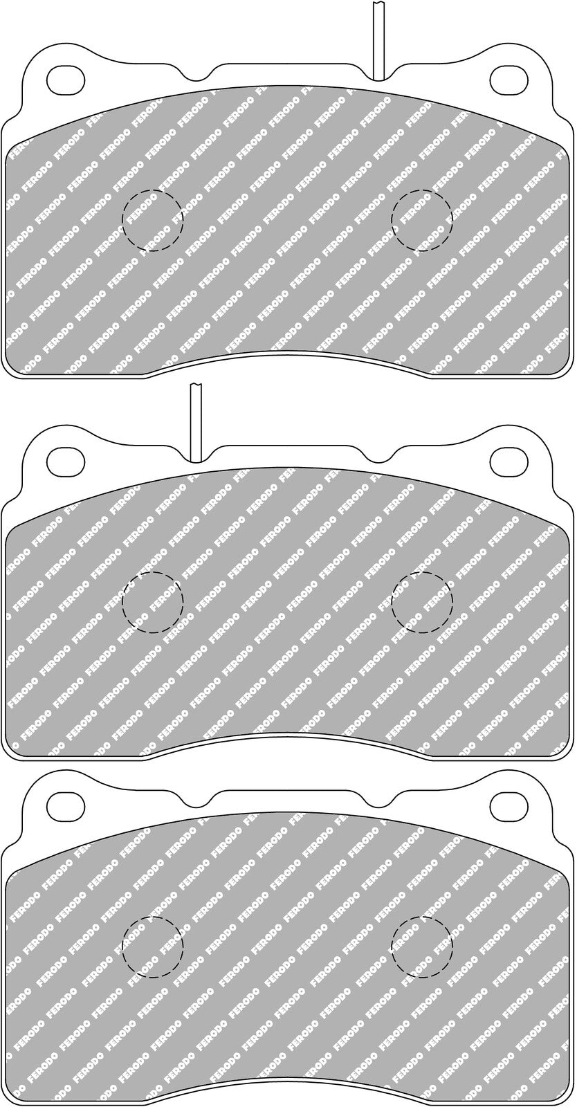 Ferodo Brake Pad Set FDS1334 DS Performance