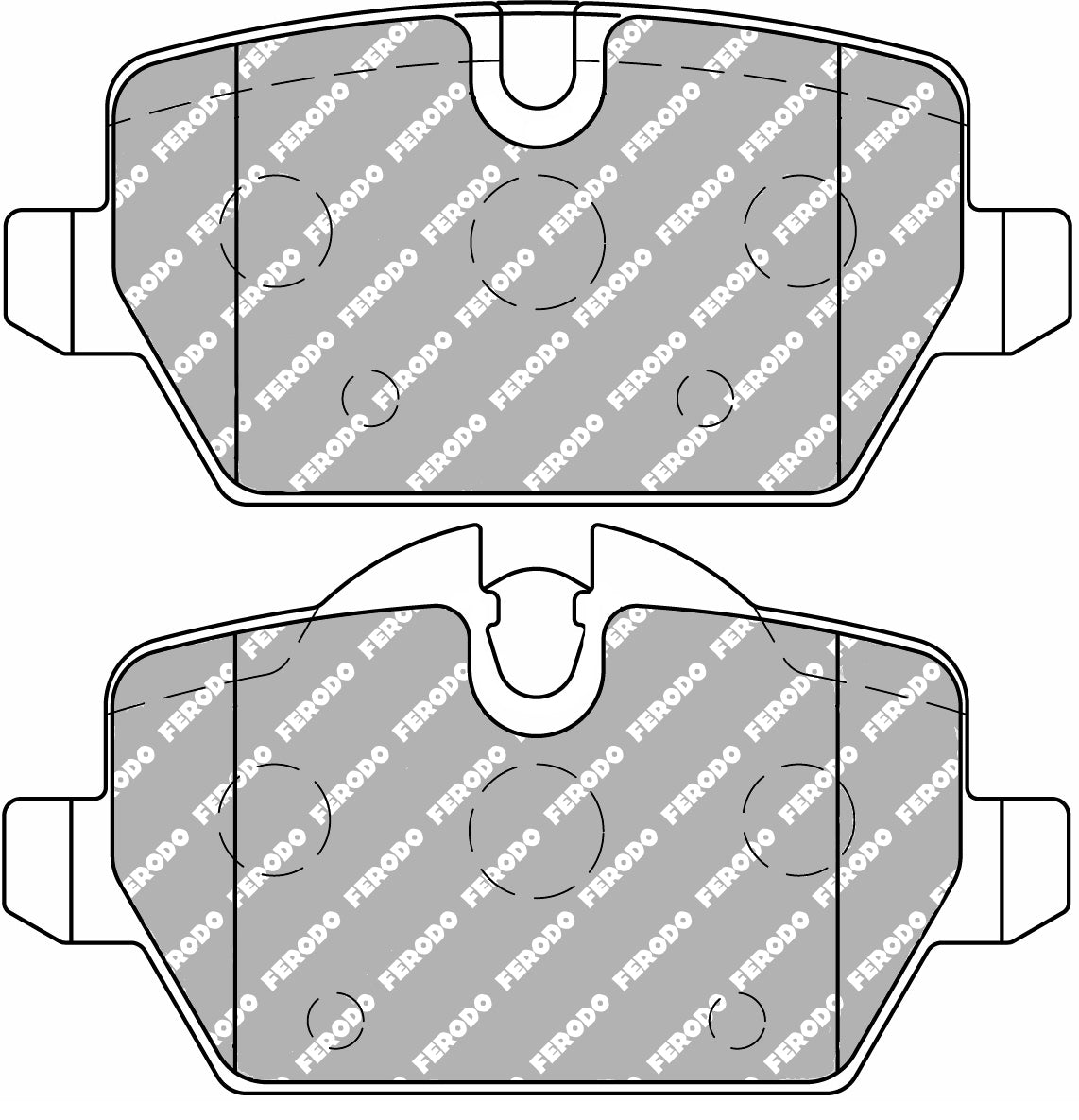 Ferodo Brake Pad Set FDS1806 DS Performance