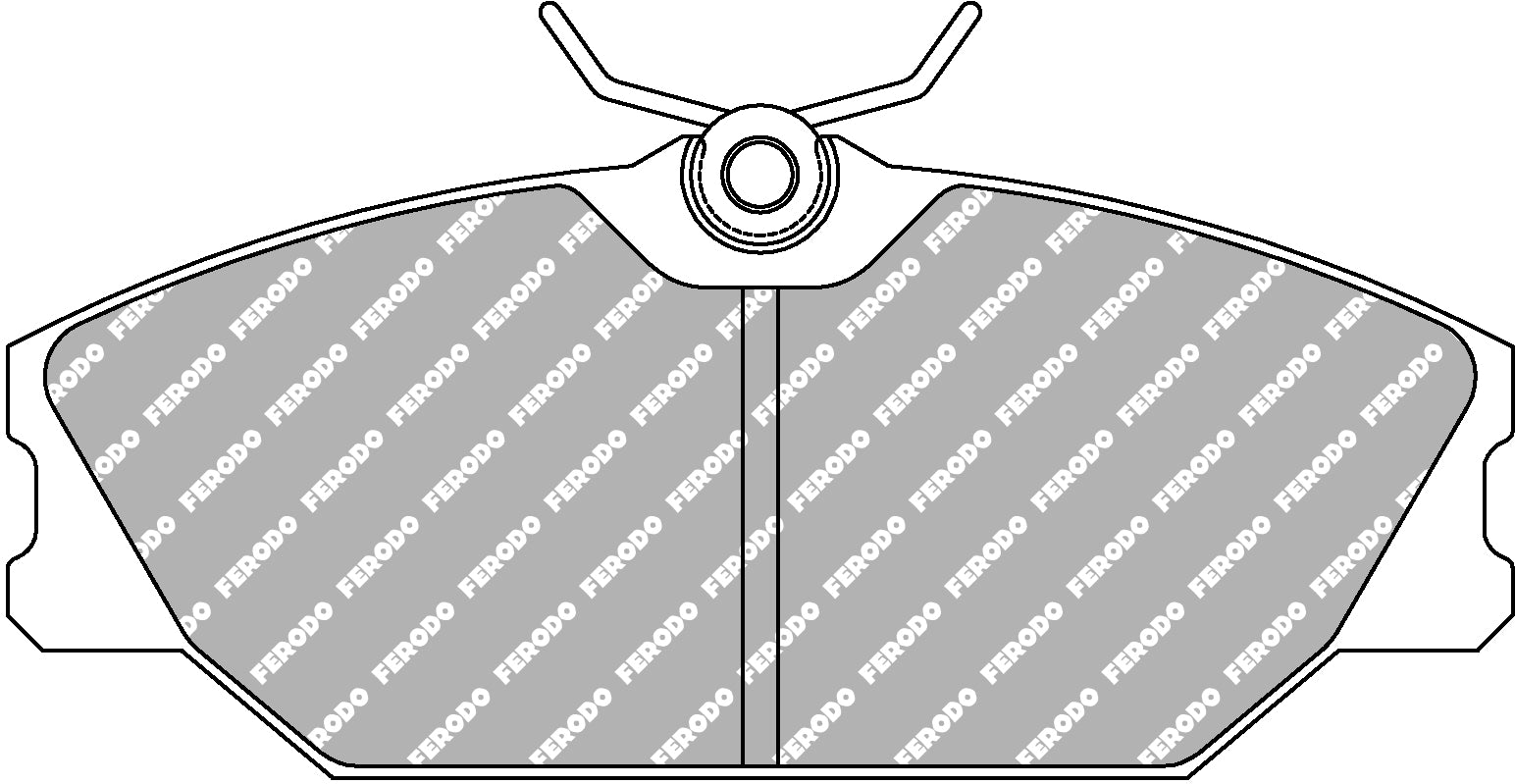 Ferodo Brake Pad Set FDS406 DS Performance