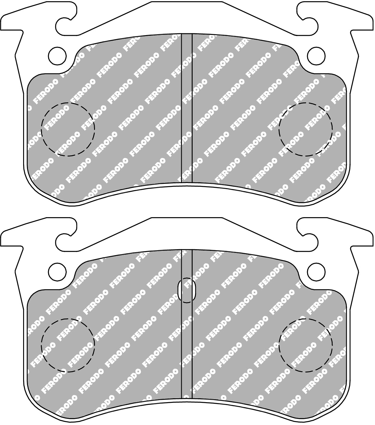 Ferodo Brake Pad Set FDS558 DS Performance