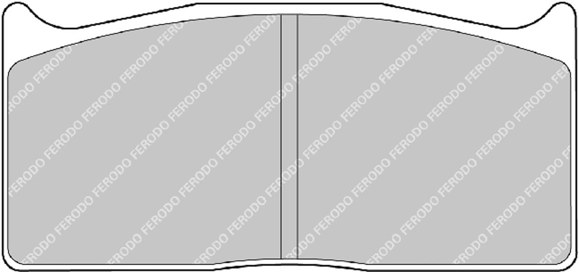 Ferodo Brake Pad Set FRP1079R DS3000