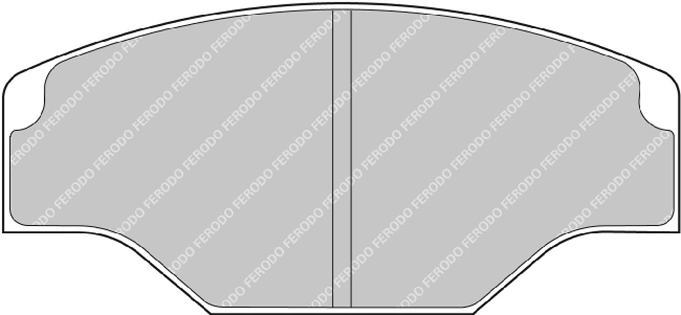 Ferodo Brake Pad Set FRP201R DS3000