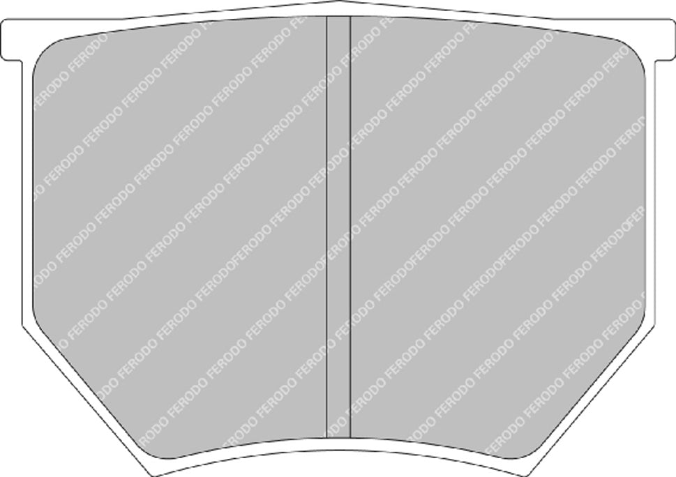 Ferodo Brake Pad Set FRP202H DS2500