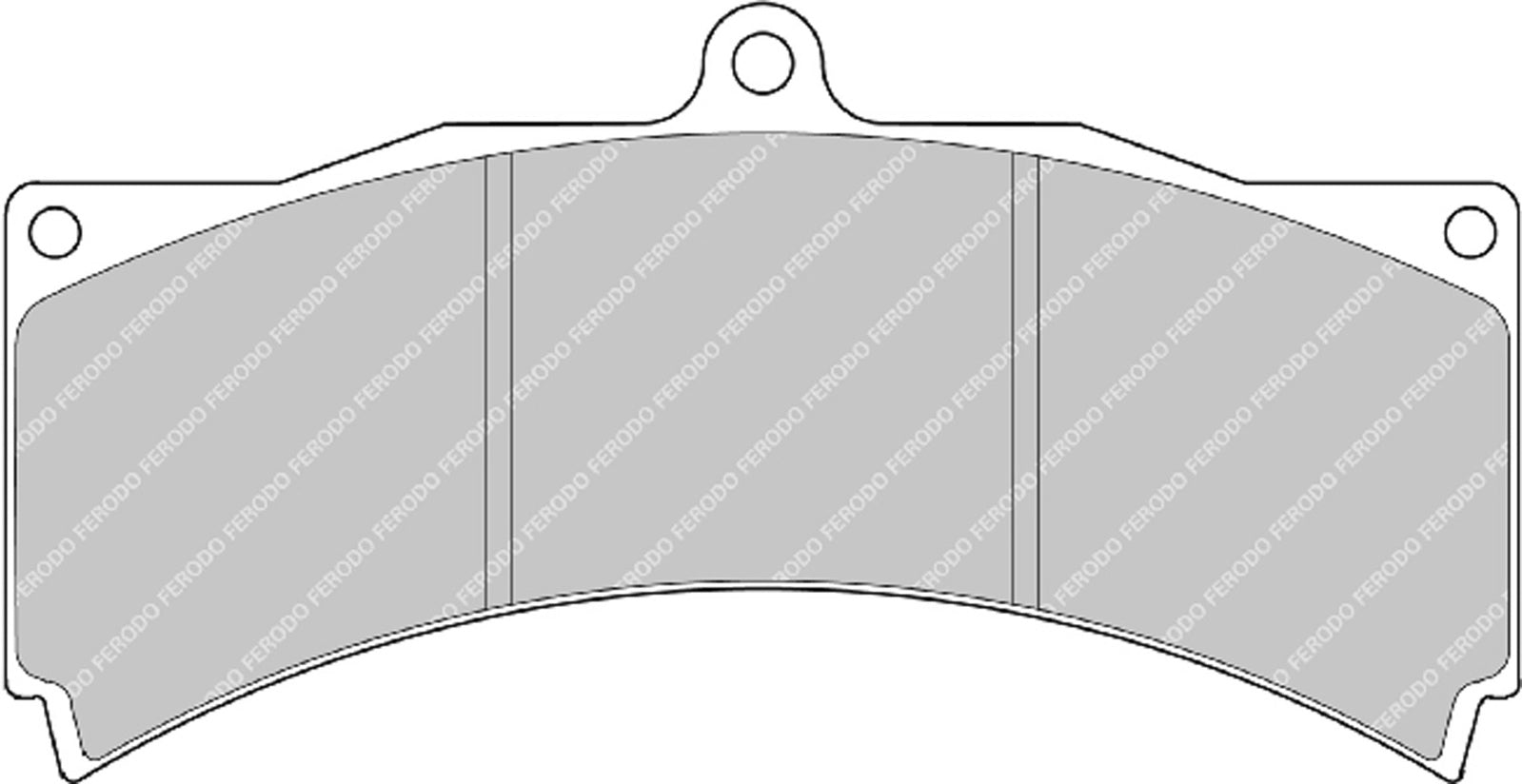 Ferodo Brake Pad Set FRP3003H DS2500