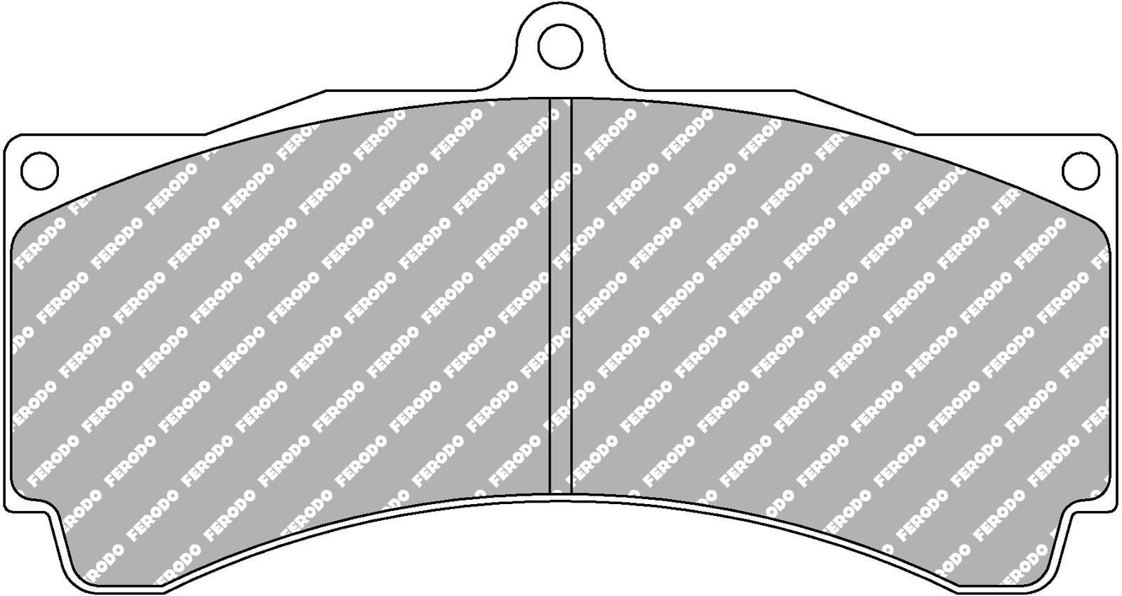 Ferodo Brake Pad Set FRP3003W DS1.11