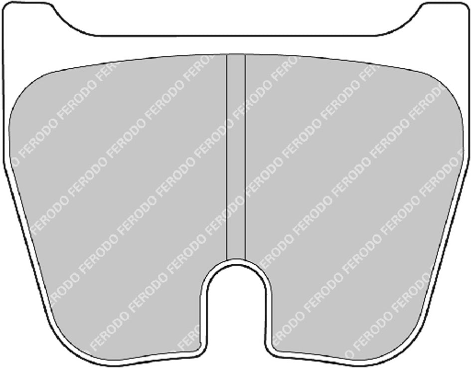 Ferodo Brake Pad Set FRP3023R DS3000