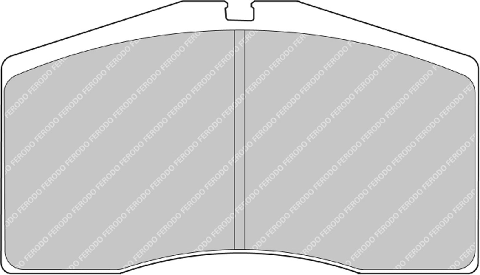 Ferodo Brake Pad Set FRP3042R DS3000