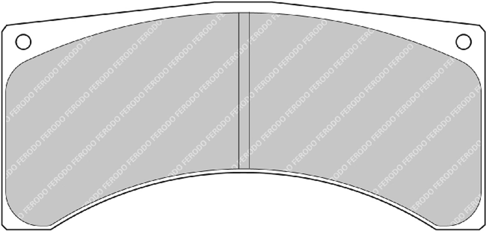 Ferodo Brake Pad Set FRP3070R DS3000