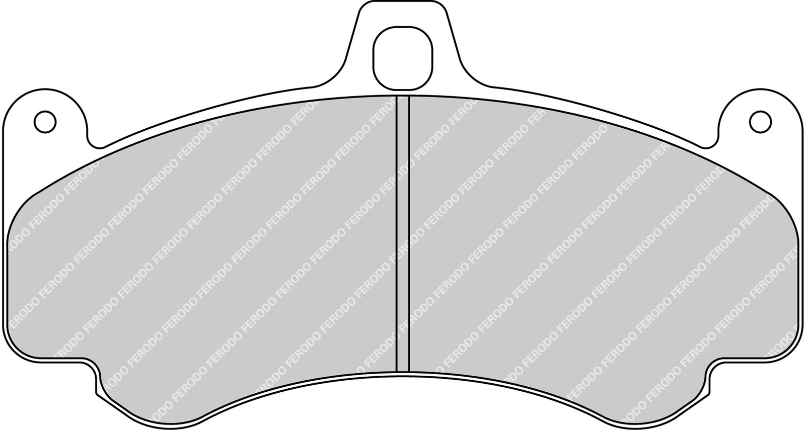 Ferodo Brake Pad Set FRP3096Z DSUNO