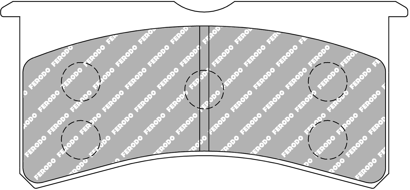 Ferodo Brake Pad Set FRP3097H DS2500