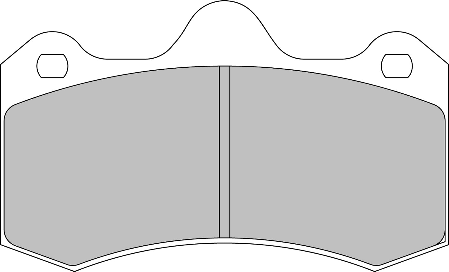 Ferodo Brake Pad Set FRP3107H DS2500