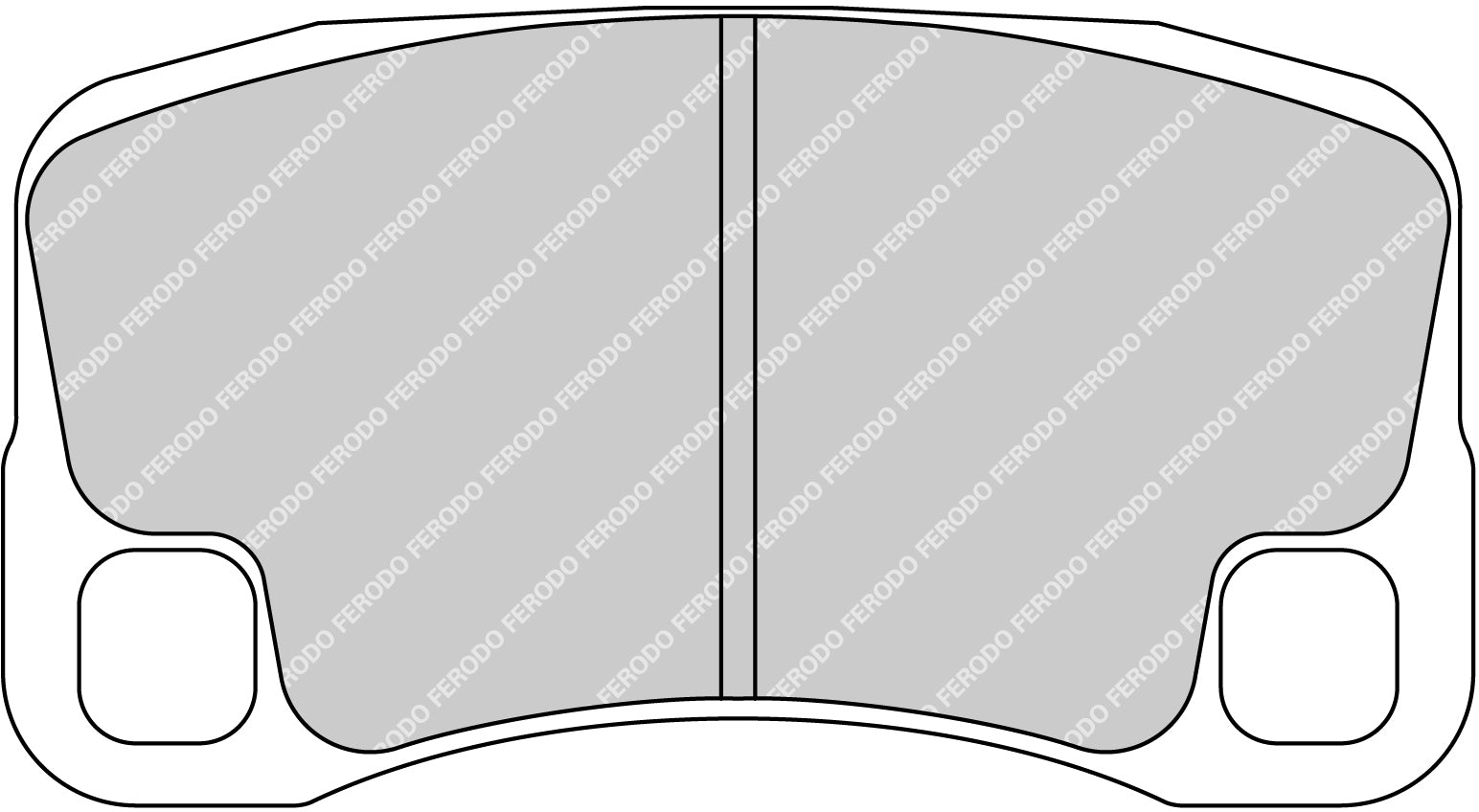 Ferodo Brake Pad Set FRP3143H DS2500