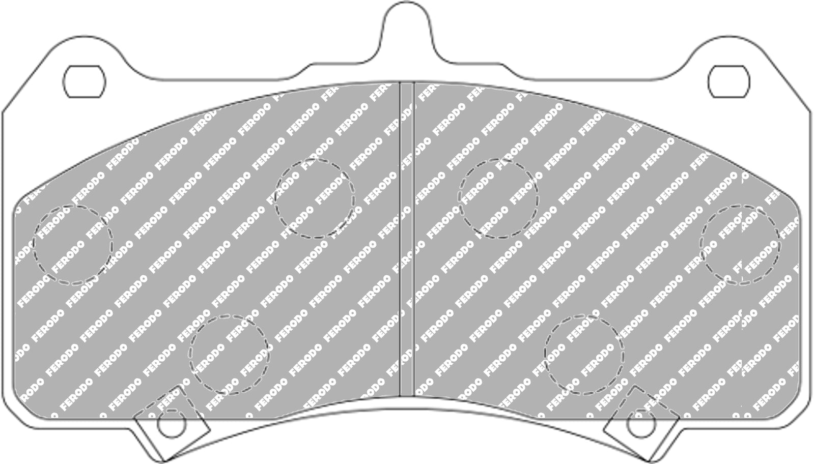 Ferodo Brake Pad Set FRP3147H DS2500