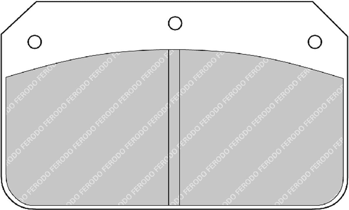 Ferodo Brake Pad Set FRP502H DS2500