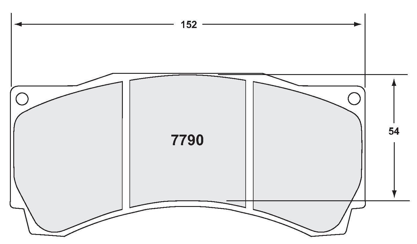 PFC Brake Pad Set 7790.11.17.44
