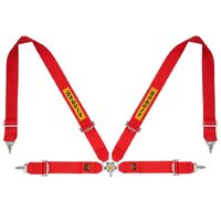 Sabelt 4-Point Steel Series Harness – 3" Shoulder / Lap Belts