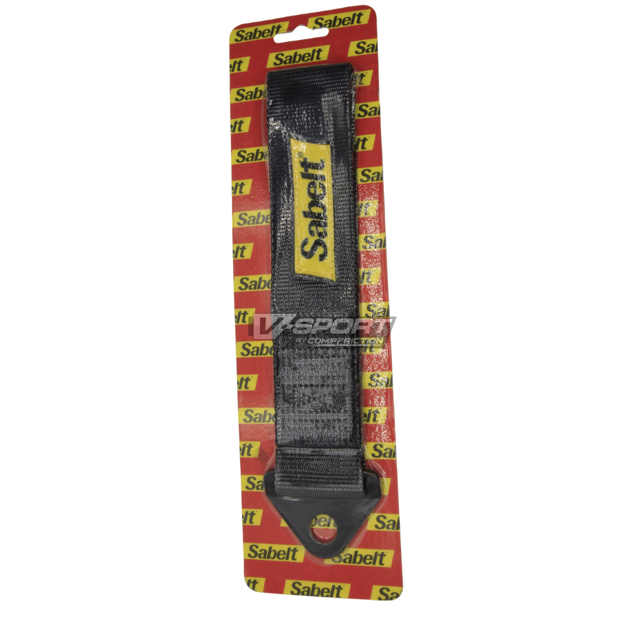 Sabelt Tow Strap 2.9T Load Rating – Black