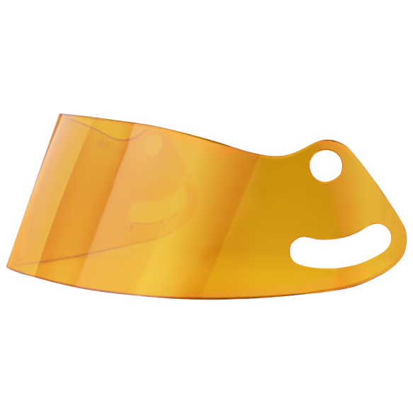Stilo Short Visor for ST4/WRC/Trophy DES/Venti4/Venti/Venti Trophy/Sport (Yellow)