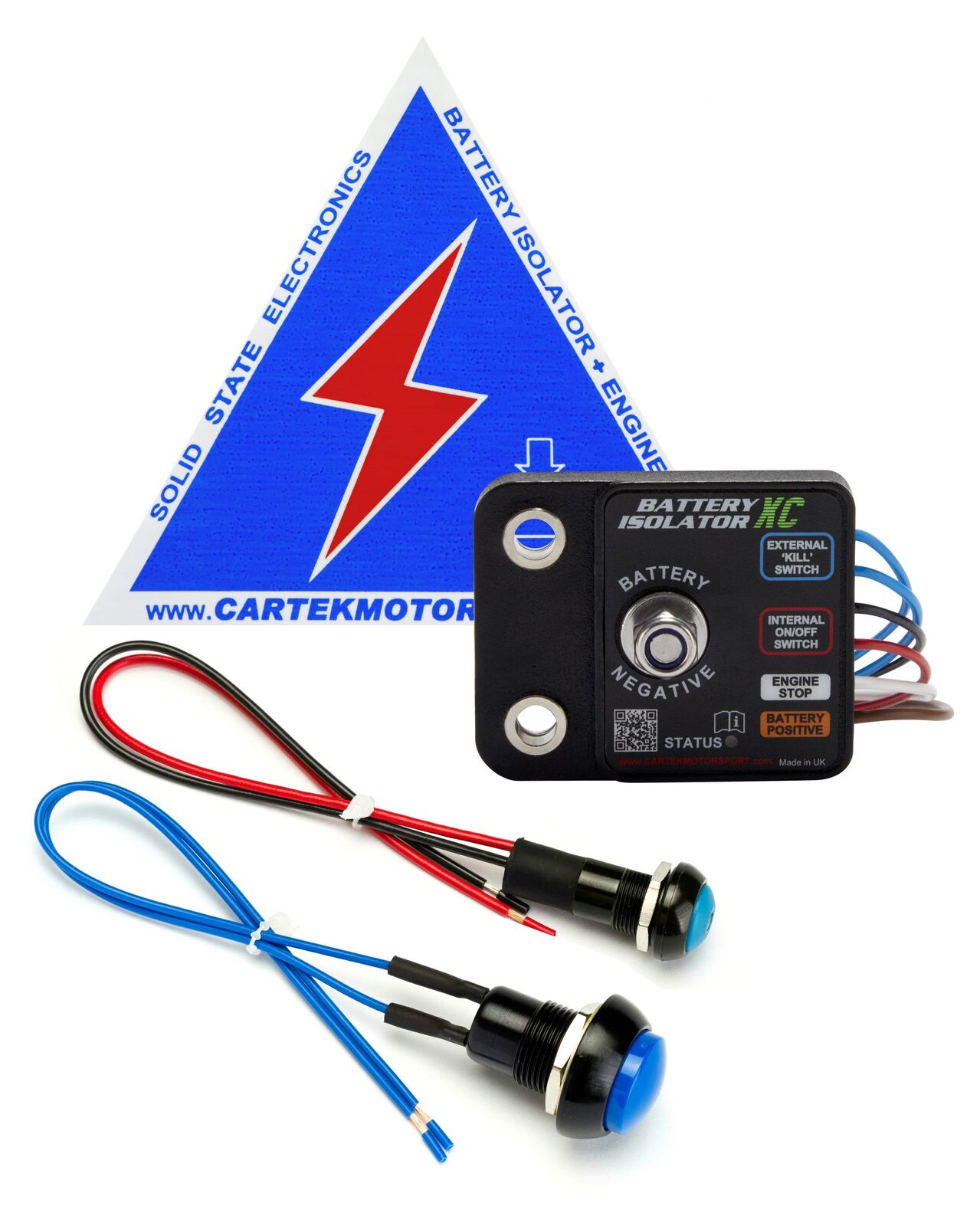 Cartek Battery Isolator X-Club Kit
