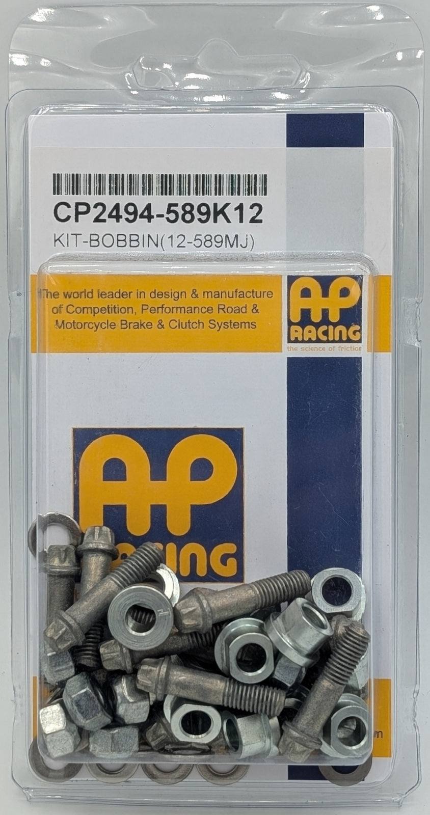 AP Racing Disc Bobbin Mounting Hardware (CP2494-589K12)
