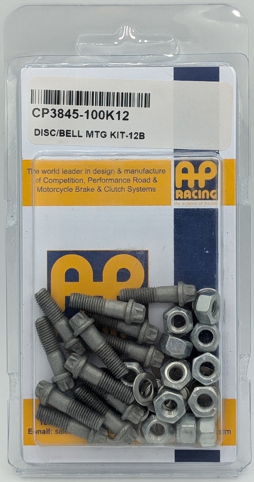 AP Racing Disc Mounting Hardware (CP3845-100K12)