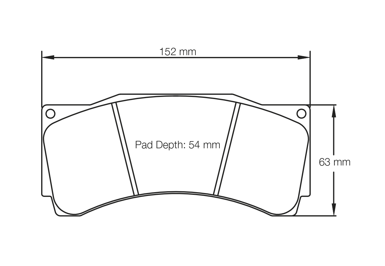 Pagid Brake Pad Set E1539 RST1