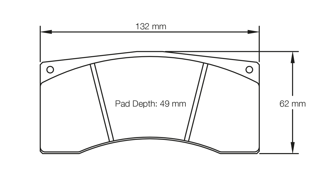 Pagid Brake Pad Set E1674 RST1