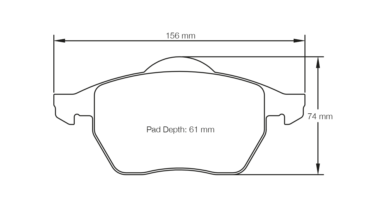 Pagid Brake Pad Set E1678 RS42