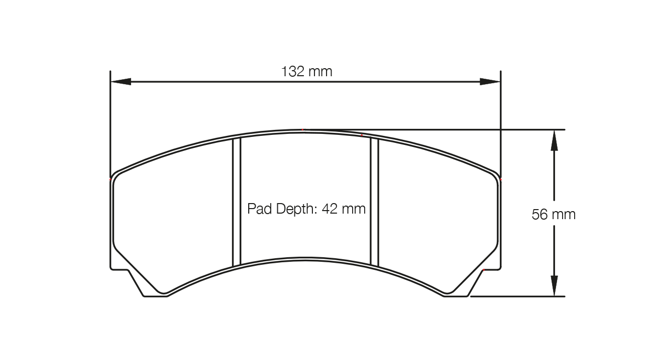 Pagid Brake Pad Set E2126 RST3