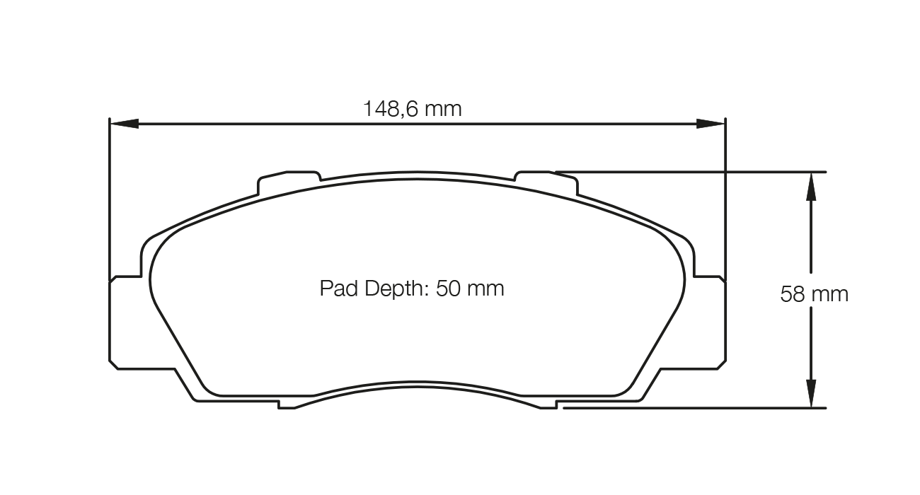 Pagid Brake Pad Set E2623 RSL29