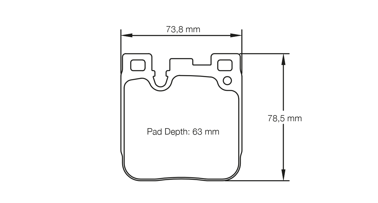 Pagid Brake Pad Set E4933 RSL1