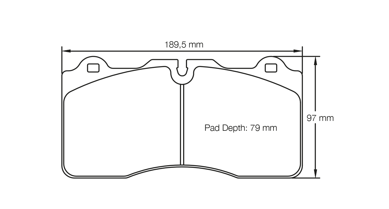 Pagid Brake Pad Set E4945 RSC1