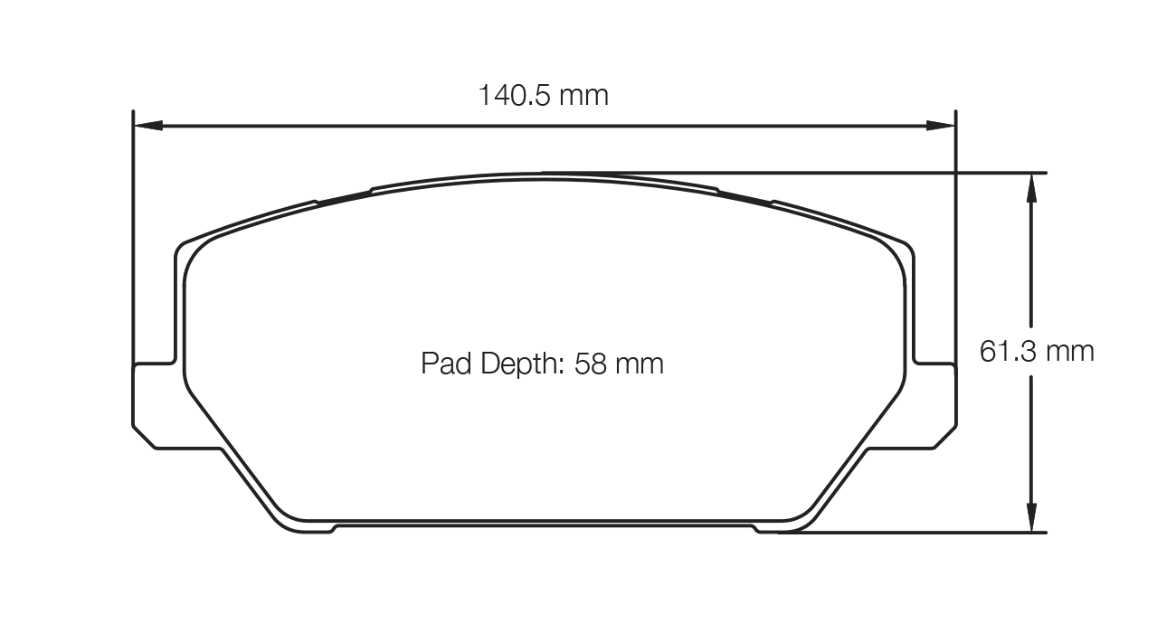 Pagid Brake Pad Set E7034 RSL2